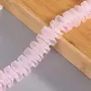 En stock 2.5cm color encaje plisado forma de I hilo de nieve cinturón DIY accesorios decorativos hechos a mano para ropa al por mayor