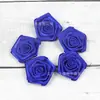 Fita de Poliéster de 5cm com Broche de Fivela Borboleta Plana Rosa Decoração de Noite de Formatura Acessórios para Terno Masculino Flor