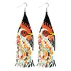 Aliexpress Popular de Venta Caliente Pendientes Largos Geométricos Coloridos Bohemios y Accesorios Venta al por Mayor Dropshipping