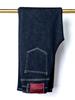Sudu Jeans de Invierno Nuevos para Mujer Forrados de Felpa Azul Oscuro Antidecoloración Ajustados Sueltos Rectos Estrechos