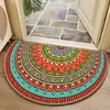Alfombrillas de Pie de Terciopelo de Cristal Estilo Étnico Bohemio Transfronterizas Alfombrillas Antideslizantes para Baño Alfombrillas de Secado para Baño Alfombrillas Decorativas para Entrada