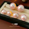 Pendientes Redondos Sencillos de Perla Aguja Plateada de Moda Versátiles para Viajes al Trabajo Pendientes Retro de Nicho Pendientes de Alto Temperamento para Mujer