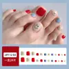Fábrica de arte para uñas venta caliente uña del pie personalizada uña uña uña uña parche para uñas ultra-delgado desmontable portátil uñas postizas