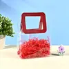 Bolsa Transparente de PVC Ins de Alta Qualidade para Presente Bolsa para Doces de Casamento Bolsa Plástica Bolsa de Gelatina Bolsa de Presente