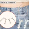 Novo Estilo Clipe de Cintura para Jeans, uma Ferramenta para Ajustar e Apertar o Tamanho da Cintura, Pino de Fixação Ajustável Sem Costura