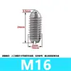 Tornillo de Cuentas de Vidrio Acero de Muelle Bola de Acero Tornillo de Fijación Bola de Posicionamiento Cabeza de Bola émbolo Cabeza Plana Onda Onda Mesón M3~M24