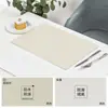 Jogo Americano de Couro, À Prova de Óleo, À Prova d'Água, Resistente ao Calor, Simples para Mesa de Escritório, para Mesa de Centro, Toalha de Mesa