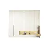 Armario Sencillo de Aleación de Aluminio Personalizado Decoración del Hogar Dormitorio Pared Completa Gran Capacidad Combinación General Moderna Armario Completamente de Aluminio Fábrica
