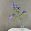 Anémona de Simulación Flor Falsa Decoración del Hogar Flor Flor de Boda Arreglo Floral Accesorio de Fotografía Arte de Flores Frescas Adorno de Arreglo Floral Flor Artificial