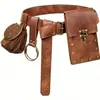 Cinturón Ancho de Cintura Ajustado YSF Medieval Retro Moderno para Mujer, Cintura con Cordón, Estilo de Corte Europeo y Americano, Una Pieza