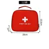 Kit de Emergência Transfronteiriço Bolsa de Armazenamento Médico Bolsa Vazia Bolsa com Zíper Tecido Oxford Espesso Bolsa Pequena Protetora de Primeiros Socorros Bolsa de Prevenção de Epidemias Fábrica