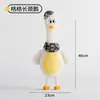 Brinquedo de Cachorro Pato Amarelo Pequeno, Resistente à Mordida, Gadget para Autoentretenimento e Alívio do Tédio, Brinquedo para Dentição de Cães Pequenos e Filhotes, Faz Som, Companheiro de Sono