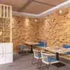 Papel Tapiz de Pared de Loess con Textura de Barro y Paja Estilo Retro Granja Rústica Nostálgica Bed and Breakfast Revestimiento de Pared Papel Tapiz para Restaurante Hunan de Barbacoa