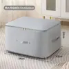 Saco de Armazenamento de Roupas, Organizador de Guarda-roupa para Jaquetas de Penas, Saco Comprimido para Colchas, Saco de Armazenamento de Colchas, Saco de Embalagem para Mudança de Grande Capacidade