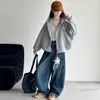 Sudadera de otoño e invierno para niña 2026 nueva informal estilo coreano con colgantes de estrella para niños mayores transfronterizo