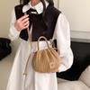 Bolsas de Design de Nicho 2024 Nova Moda Primavera e Verão Celebridade da Internet Bolsas Populares Versátil Bolsa de Ombro Único Transversal Bolsa Feminina