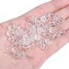 Vidro Preto e Branco Transparente Cor Sólida Contas Redondas Contas de Cristal Contas de Roda Slub Handmade DIY Pulseira Pulseira Colar Jóias