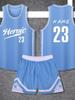 Traje de uniforme de baloncesto para hombre y mujer, camisetas para estudiantes universitarios, entrenamiento de competición, chaleco deportivo, uniforme de equipo A1031