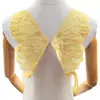 Accesorios de Encaje Hechos a Mano Alas de Mariposa Parches de Tela Cuello Parches Bordados de Malla Moda Ropa Mujeres