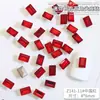 Acessórios para Unhas Artísticas de Ano Novo Vermelho Grande Usam Armadura Pilha Diamante Brilhante Mistura Longo Quadrado Amor Oval Fundo Pontiagudo Formato Especial