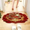 Alfombrilla de baño antideslizante de tierra de diatomeas con forma de carpa koi transfronteriza, alfombrilla para puerta de baño absorbente de agua y de secado rápido, alfombrilla resistente a la suciedad