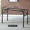 Prateleira Dobrável, Suporte de Mesa Simples, Rack de Metal, Suporte de Mesa, Base de Mesa com Pernas Simples, Pé de Mesa, Rack de Armazenamento Quadrado em Ferro