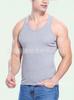 Chaleco de Algodón Jeweihu para Hombre Verano Deportivo Absorbente de Sudor Transpirable Chaleco para Personas de Mediana Edad y Mayores Holgado Estilo Coreano Sin Mangas Chaleco