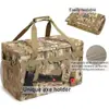 Bolsa de almacenamiento para camping, bolsa de almacenamiento táctica grande para camping, bolsa de almacenamiento para caja de cocina, bolso de mano ajustable de gran capacidad para exteriores