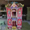 Suprimentos Funerários Daquan Gravata de Papel Sacrifício Coisas Brancas Coroa de Flores de Funeral Papelão Dobrável Construção Casa Espiritual Vila