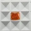 Zircón Facetado Blanco Rectangular Corte Flor de Hielo Piedra Suelta Corte Hielo Triturado Piedra Preciosa DIY Joyería al por Mayor en Stock