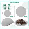 Malla de Suministro Transfronteriza Red de Malla Redonda Base para Maceta Verde Tapete para Plantas Base para Maceta Red Verde Tapete para Riego de Plantas