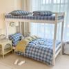 Juego de tres piezas para cama de dormitorio estudiantil Algodón puro 100% Algodón Dormitorio Individual 3 Cama litera de secundaria y universidad Juego de seis piezas