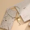 Pulsera Transfronteriza Nuevo Estilo Chapada en Oro de 18 Quilates Acero de Titanio No se Desvanece para Mujer, Elegante y Versátil, Tobillera de Gama Alta Joyería para el Pie