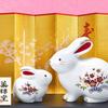 Le Meow Cerâmica Pintada Forno Yakushi Japonês Genuíno Ornamentos Gato da Sorte Cofre Gato