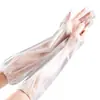 Manguito Desechable para el Hogar con Forro Guantes de CPE Engrosados Impermeables Antifouling Resistentes al Desgaste Guantes de Limpieza