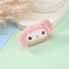 Broche de Peluche de Dibujos Animados Lindo Kuromi Pochacco Broche de Peluche Insignia para Bolsa Bufanda Accesorios de Ropa