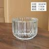 Pote de Vela Copo de Vela para Vela Suporte de Vela Copo Vazio Recipiente para Vela Perfumada DIY Ornamento de Fragrância Garrafa de Vidro
