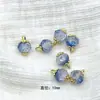 Botones Qipao, Botones de Vidrio Agrietado, Botones Metálicos con Forma de Flor, Botones Decorativos de Cardigan Vestido Estilo Chino Nuevo Traje Tang Hanfu