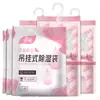 Bolsas Deshumidificadoras, Desecante Colgable, Bolsas Absorbentes de Humedad para el Hogar, Desecante a Prueba de Humedad y Moho para Armarios Interiores, Agente a Prueba de Humedad