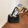 Bolso de Mano con Lunares Chic Lindo de Moda Estilo Coreano para Mujer 2026 Nuevo Bolso de Hombro Grande de Capacidad Casual para el Trabajo y el Viaje