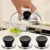 Perilla Universal de Plástico para Tapa de Olla de Vidrio Manija Mango de Acero Inoxidable Perla de Tapa Tapa Tapa de Olla Accesorios