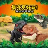 Brinquedo Infantil Popular Transfronteiriço Dinossauro Mordedor com Articulações Móveis Simulação de Tiranossauro Rex Modelo de Dinossauro Pequeno Venda por Atacado