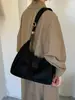 Bolso bandolera de gran capacidad para mujer para otoño e invierno, nuevo bolso de hombro retro versátil de lana 2026