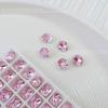 Manicure K9 Retangular Canto Arredondado Diamante Alta Qualidade Ovo de Pombo Denier Formato Oval Fundo Pontiagudo Diamante Cristal Vidro Acessórios para Unhas