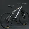 Shanghai Marca Permanente Bicicleta de Montaña de Velocidad Variable Bicicleta para Adultos Freno de Disco Bicicleta Todoterreno con Amortiguación Bicicleta de Montaña