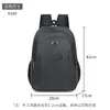 Mochila de negocios casual para hombre, mochila de gran capacidad para estudiantes universitarios, mochila escolar con almacenamiento multicapa, mochila para portátil para commuting