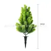 Árbol de Navidad artificial transfronterizo, pino en maceta, decoraciones navideñas para jardín, decoración del hogar, adornos de aguja de pino artificial
