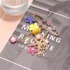 Broche Estilo Oceano Exagerado INS Óleo Drip Incrustado com Strass Colorido Polvo Caranguejo Estilo Doce Divertido Elementos Oceânicos Acessórios para Roupas Broche