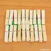 Pinzas de Bambú y Madera Natural de Alta Calidad Pinzas a Prueba de Viento Tamaño Grande Pinzas para Secar Pinzas para Ropa Pinzas Pequeñas para Secar Calcetines Pinzas de Bambú