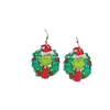 Envío el mismo día Transfronterizo Lindo Dibujo Animado Acrílico Grinch Pendientes Verdes Navidad y Halloween Accesorios para Pendientes
